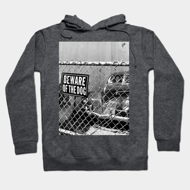 Beware of the dog Hoodie by AdultingApparel